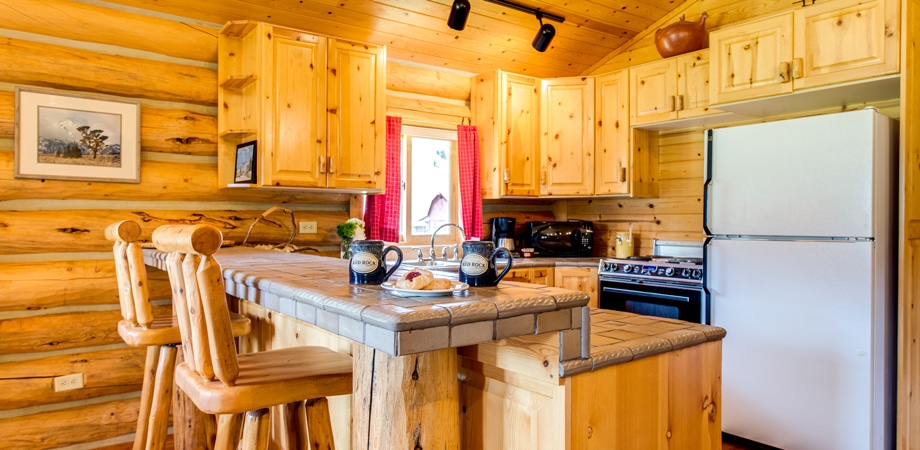 Kitchen in Nez Perce cabin