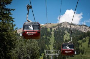 Bridger Gondola at Teton Village WY
