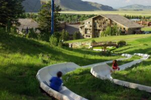 Snow King Alpine Slide in Jackson, WY