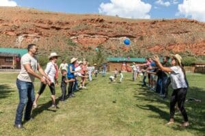 Summer 2022 Water Balloon Toss at The Red Rock Ranch